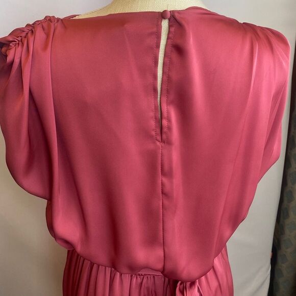 NWT Karlie Amore Long Maxi Sleeveless Dress Elastic Waist & Belt Womens Medium - Picture 4 of 13